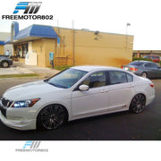 For 08-10 HONDA ACCORD Sedan MUG Style PU Black Front Bumper Lip Spoiler