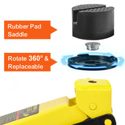 2.5-Ton Low-Profile Hydraulic Floor Jack with Single-Piston Quick Lift