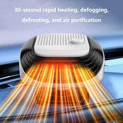 12V/24V Dual-Speed Portable Car Heater & Defroster Fan