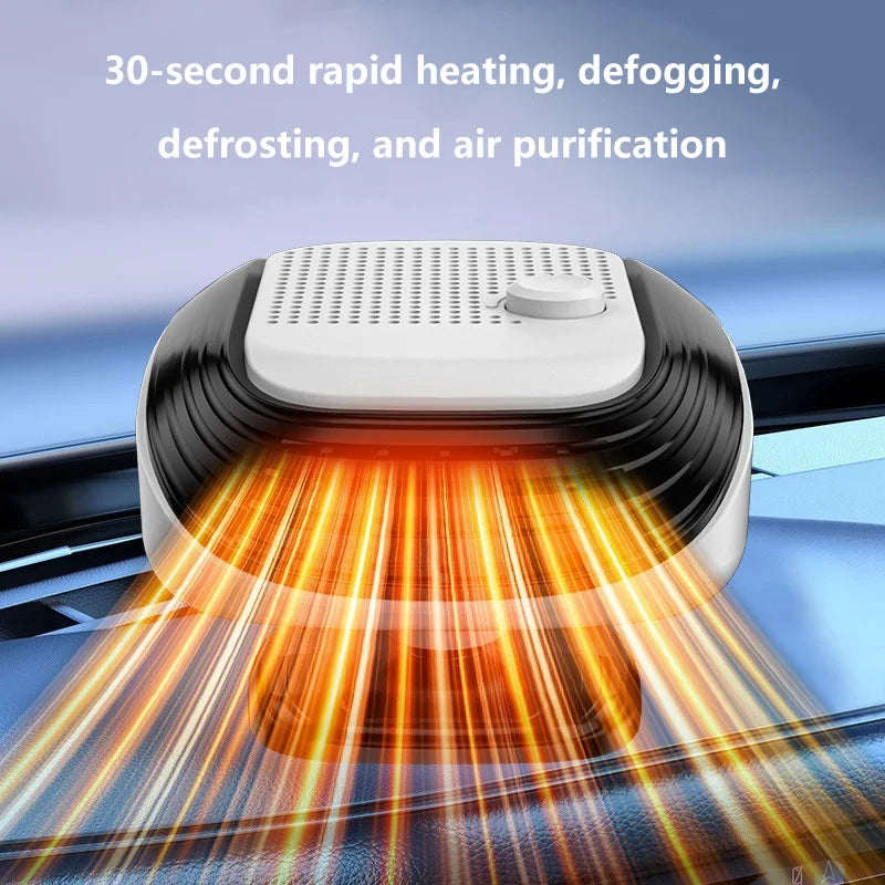 12V 24V Portable Car Heater and Defroster Fan