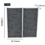 Cabin Air Filter Set for BMW 2 Series Active Tourer & MINI Cooper 2014-2015