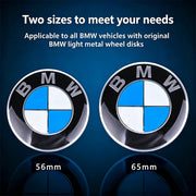 4-Piece 56mm 68mm Floating Wheel Center Caps for BMW E36 E46 E90 E39 E60 F10 F30 X3 X5 X6 G20 G30 M3