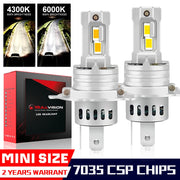2-Piece H4/H7/H11 LED Headlight Bulb – 4300K
