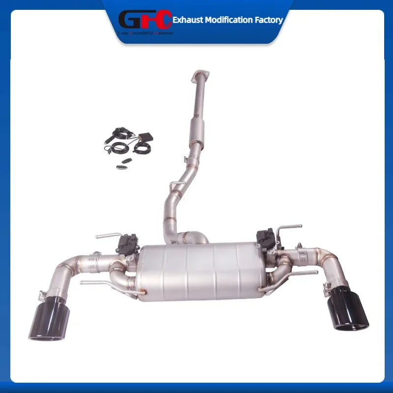 Stainless Steel Valved Cat-Back Exhaust System for Subaru BRZ Toyota GT86 2013-2020