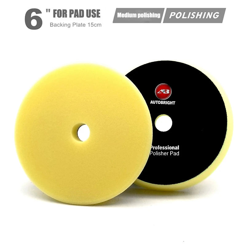 5- or 6-Inch Foam Cutting, Polishing & Finishing Pads