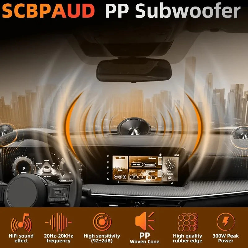 3.5-Inch 300W Car Audio Speakers