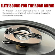 4x6-Inch 900W 4-Way Coaxial Car Speakers