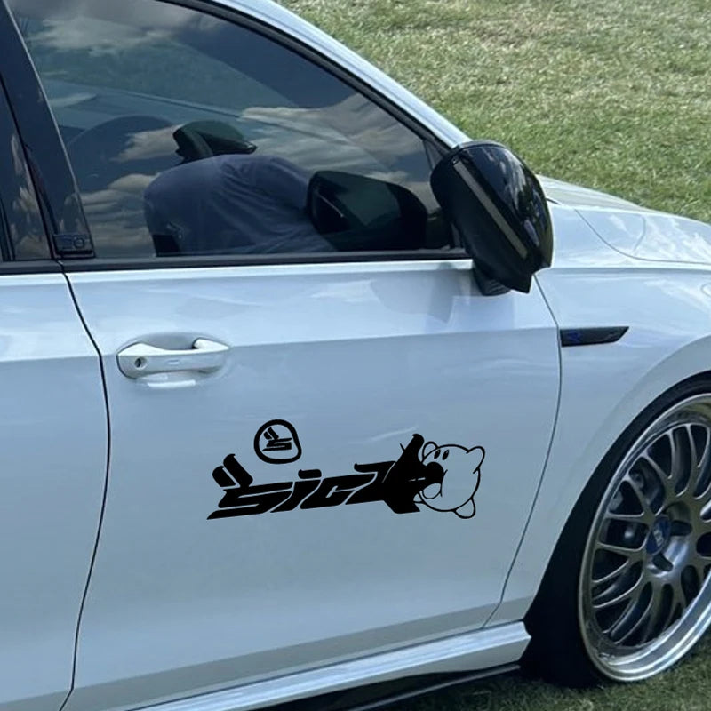 Cartoon Vinyl Decal Sticker for Cars, Trucks, Laptops and Windows