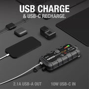 12V Lithium Jump Starter for Up to 6.0L Gas and 3.0L Diesel Engines