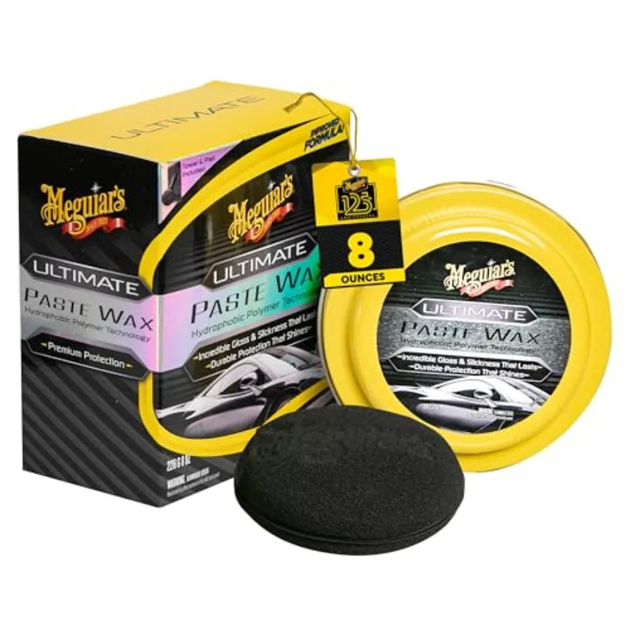 Premium Paste Car Wax for Deep Gloss and Paint Protection