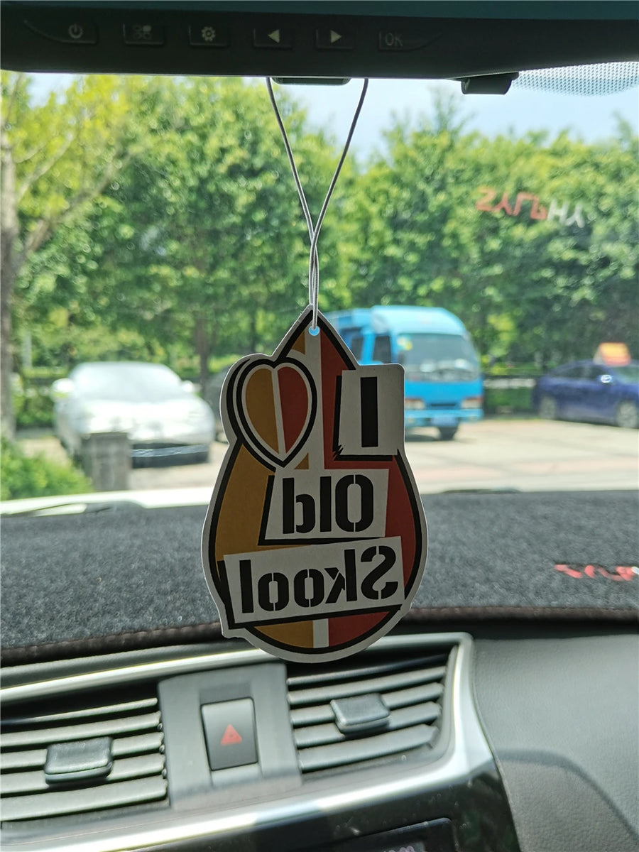 Japanese License Plate-Style Hanging Car Air Freshener