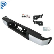 Chrome Rear Bumper Assembly for 2007–2013 Chevrolet Silverado/GMC Sierra 1500