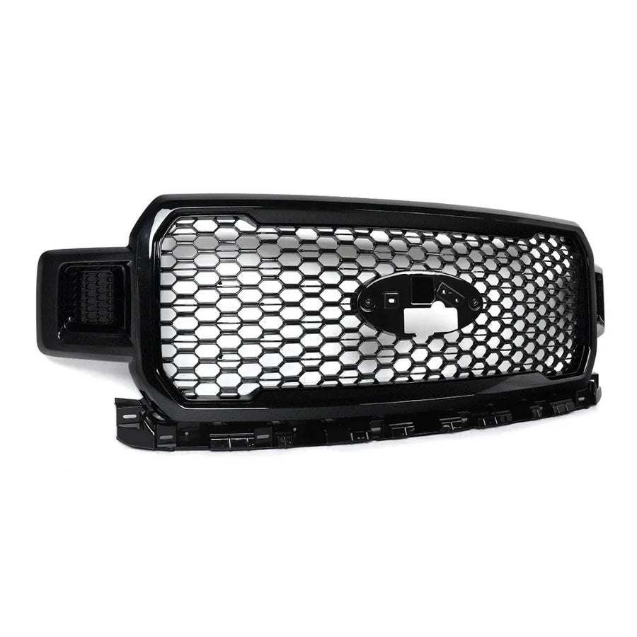 Gloss Black Front Grille for 2018–2020 Ford F-150