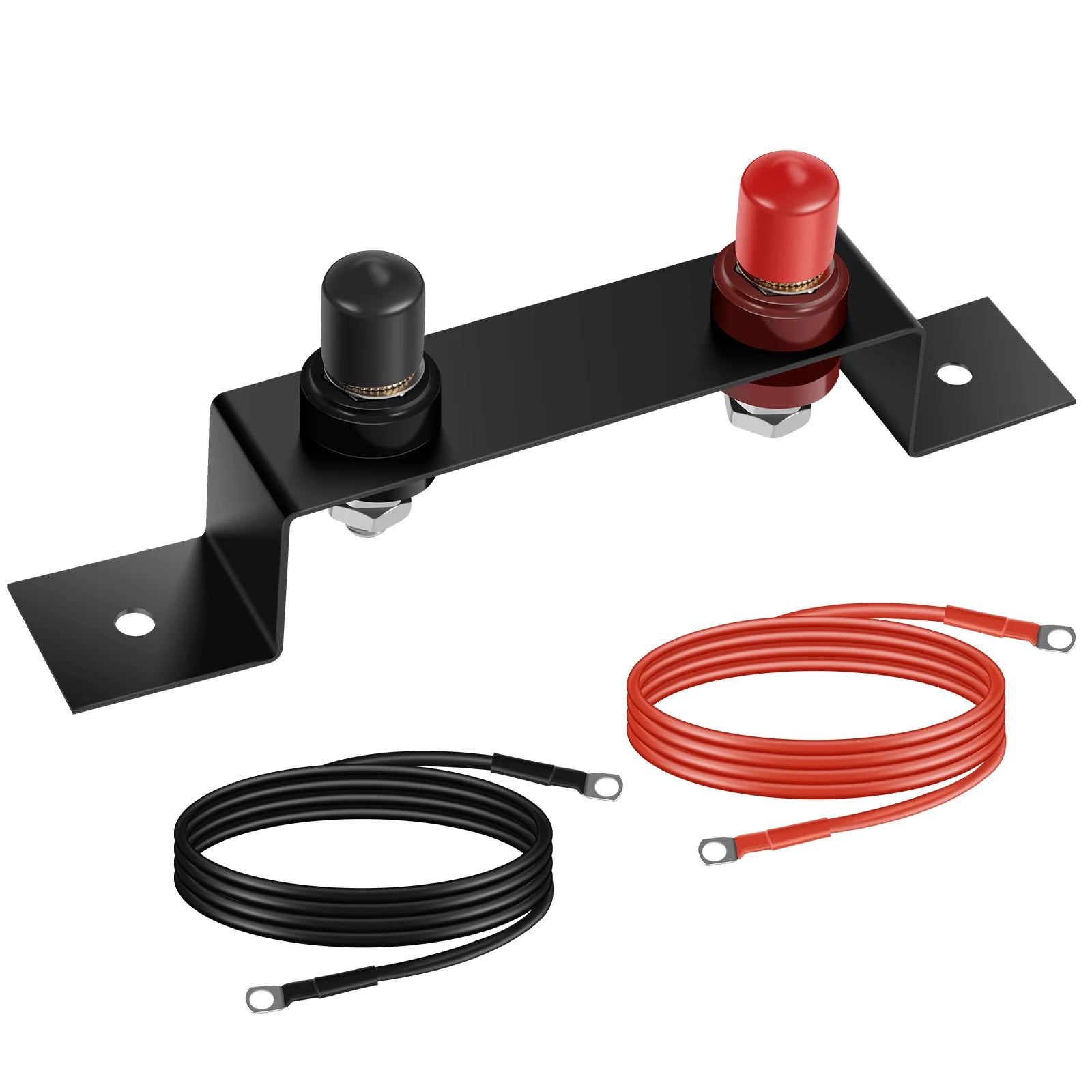 Waterproof Battery Jump Post Relocation Kit with Copper Terminals