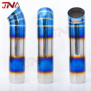 Universal High-Quality Stainless Steel Car Exhaust Pipe Muffler Tail Pipe 63mm-76mm for Modified Racing