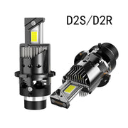 2-Piece D1S/D2S/D3S/D4S/D5S/D8S LED Headlight Conversion Bulb – 6000K, CANBUS