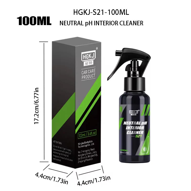 Waterless Multipurpose Automotive Interior Cleaner
