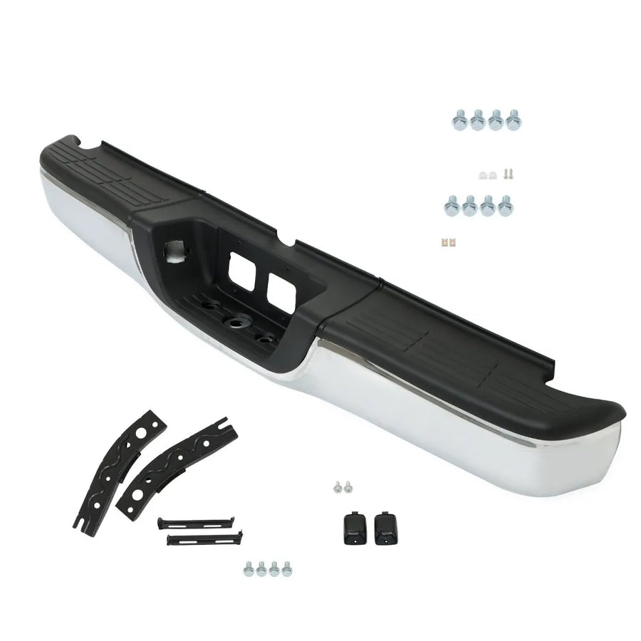 Chrome Rear Step Bumper Assembly – 2000–2006 Toyota Tundra