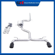304 Stainless Steel Performance Exhaust Pipe for Audi A3 & Volkswagen Golf GTI/R MK7-MK8