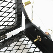 500 lb Folding Hitch Cargo Carrier with Loading Ramp