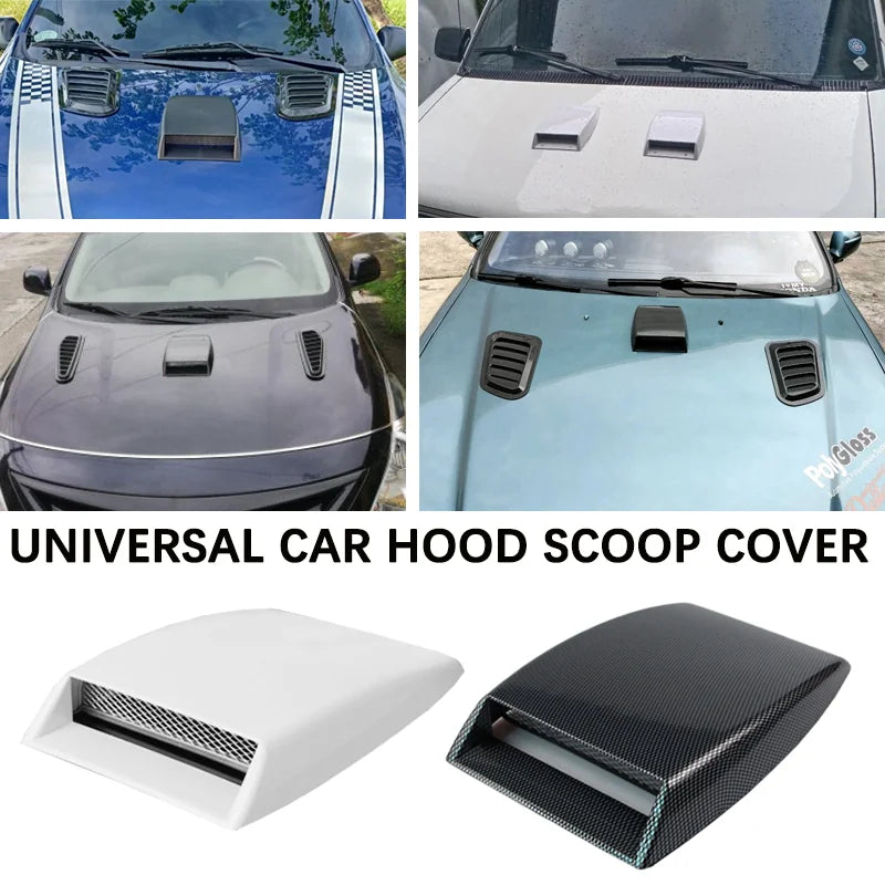 Aluminum Hood Scoop & Vent Trim for Ford/BMW/Peugeot Focus