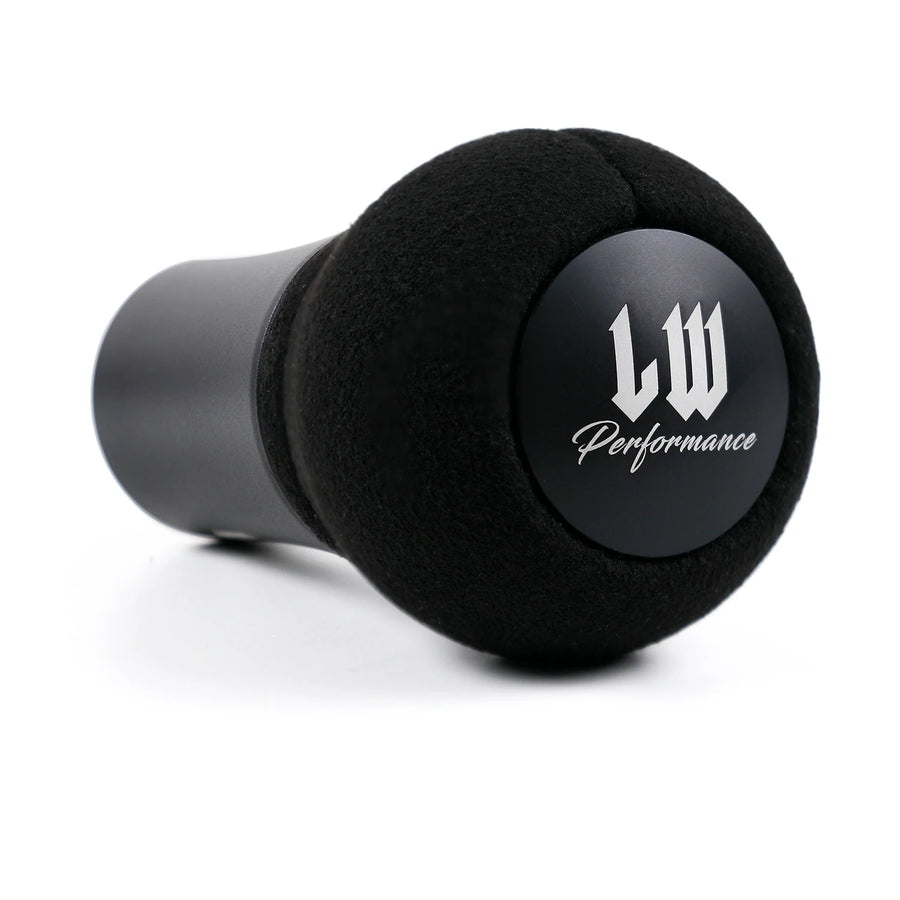 Universal Black Suede Manual Shift Knob