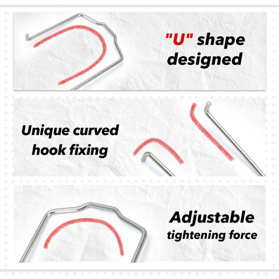 Radiator Hose Retaining Clip Set for BMW Models