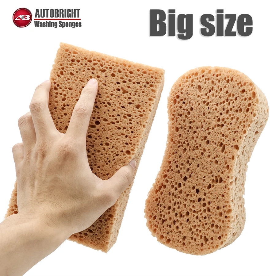 Large Porous Car Wash Sponges, 2-, 5- & 10-Piece Options