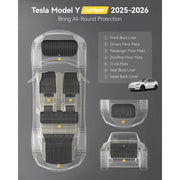 All-Weather Floor Mat, Cargo Liner & Seatback Set for 2025–2026 Tesla Model Y Juniper