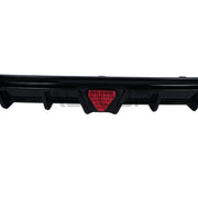 Gloss Black Rear Bumper Diffuser for 2018