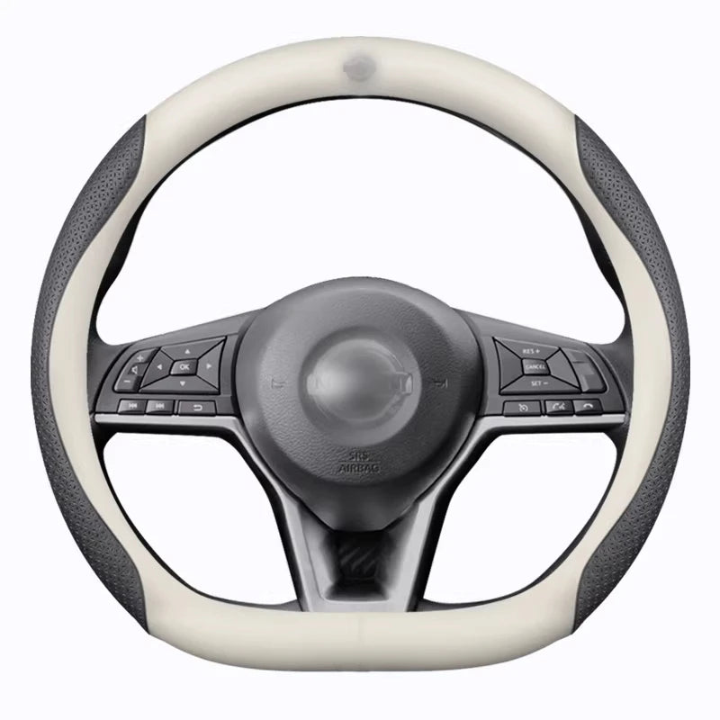 Steering Wheel Cover for Select Nissan Models – Round or D-Shape