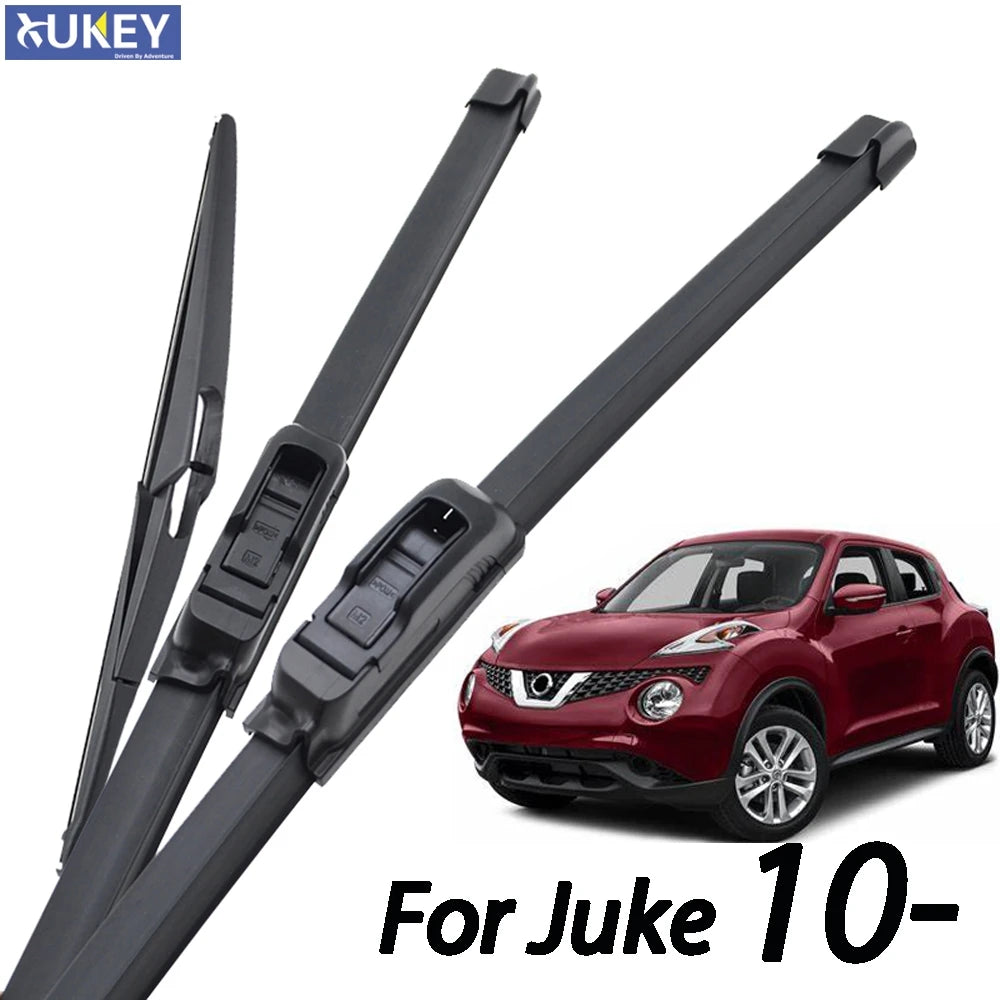 Front & Rear Windshield Wiper Blade Set for Nissan Juke 22"14"12" 2010-2019
