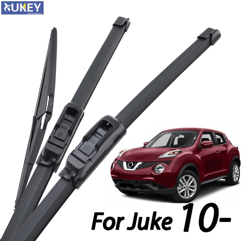Front & Rear Windshield Wiper Blade Set for Nissan Juke 22"14"12" 2010-2019