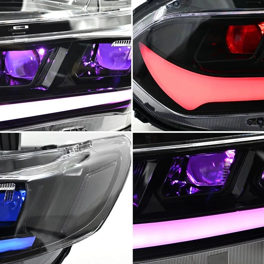 LED Headlight Assembly Set for 2018–2022 Honda Accord