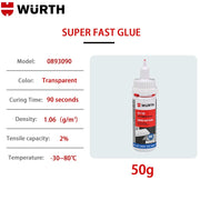 Würth Super Fast CA Instant Glue – 20 g / 50 g