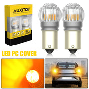 2-Piece 1156 LED Reverse/DRL Light Bulb – Amber/Yellow/White