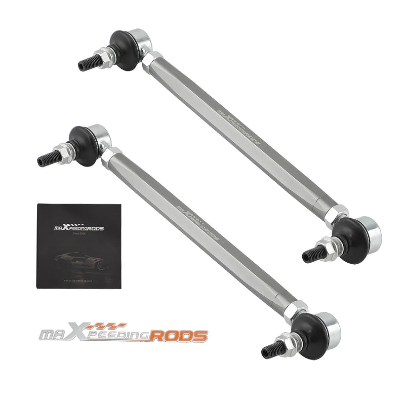 Front Adjustable Sway Bar End Link Set for Honda Civic 2016-2019