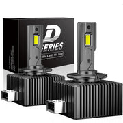 2-Piece D1S/D2S/D3S/D4S/D5S/D8S LED Headlight Conversion Bulb – 6000K, CANBUS