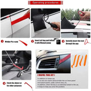 Automotive Air Wedge and Long-Reach Lockout Tool Kit, 15-67 Piece Options