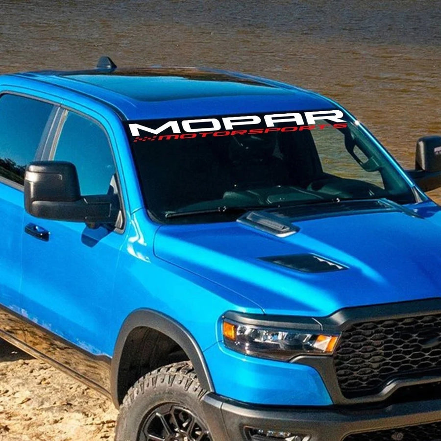 MOPAR Motorsport Windshield Decal for 2017–2023 Ram Trucks