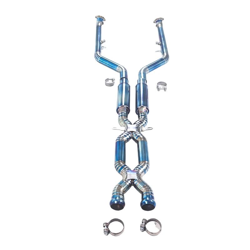 Titanium Alloy Exhaust X-pipe for BMW M3 E90 E92 E93 4.0L X