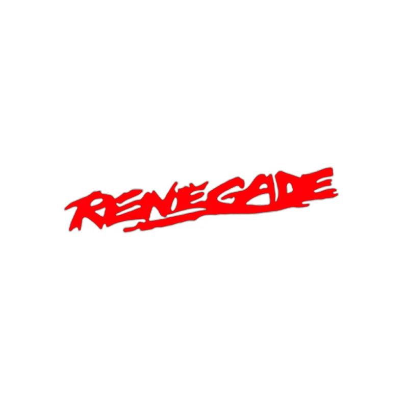 Renegade Off-Road Hood and Fender Reflective Decal