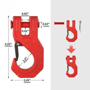 Heavy-Duty Off-Road Winch Recovery Hook