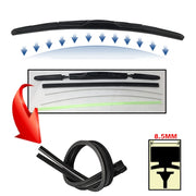Universal Cut-to-Fit Windshield Wiper Blade Refill Set