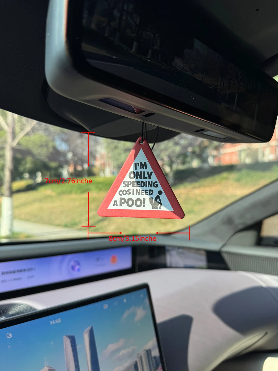 Funny and Vulgar Jokes Hanging Car Air Freshener