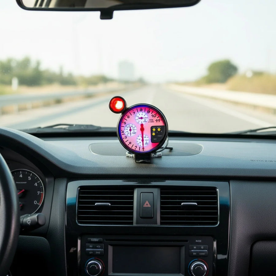 Oil Pressure, Water Temperature, Oil Temperature and More Automotive Gauge