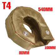 Titanium Turbocharger Heat Shield Blanket for T2–T6 Turbos