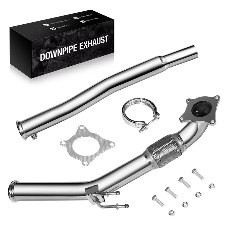 Stainless Steel Exhaust Downpipe for 2006–2011 Volkswagen/Audi Golf/Jetta/A3