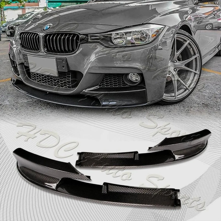 Front Bumper Lip & Splitter for 2012–2018 BMW 3 Series