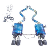 Titanium Alloy Valved Cat-Back Exhaust System for BMW M3 BMW 3 Series